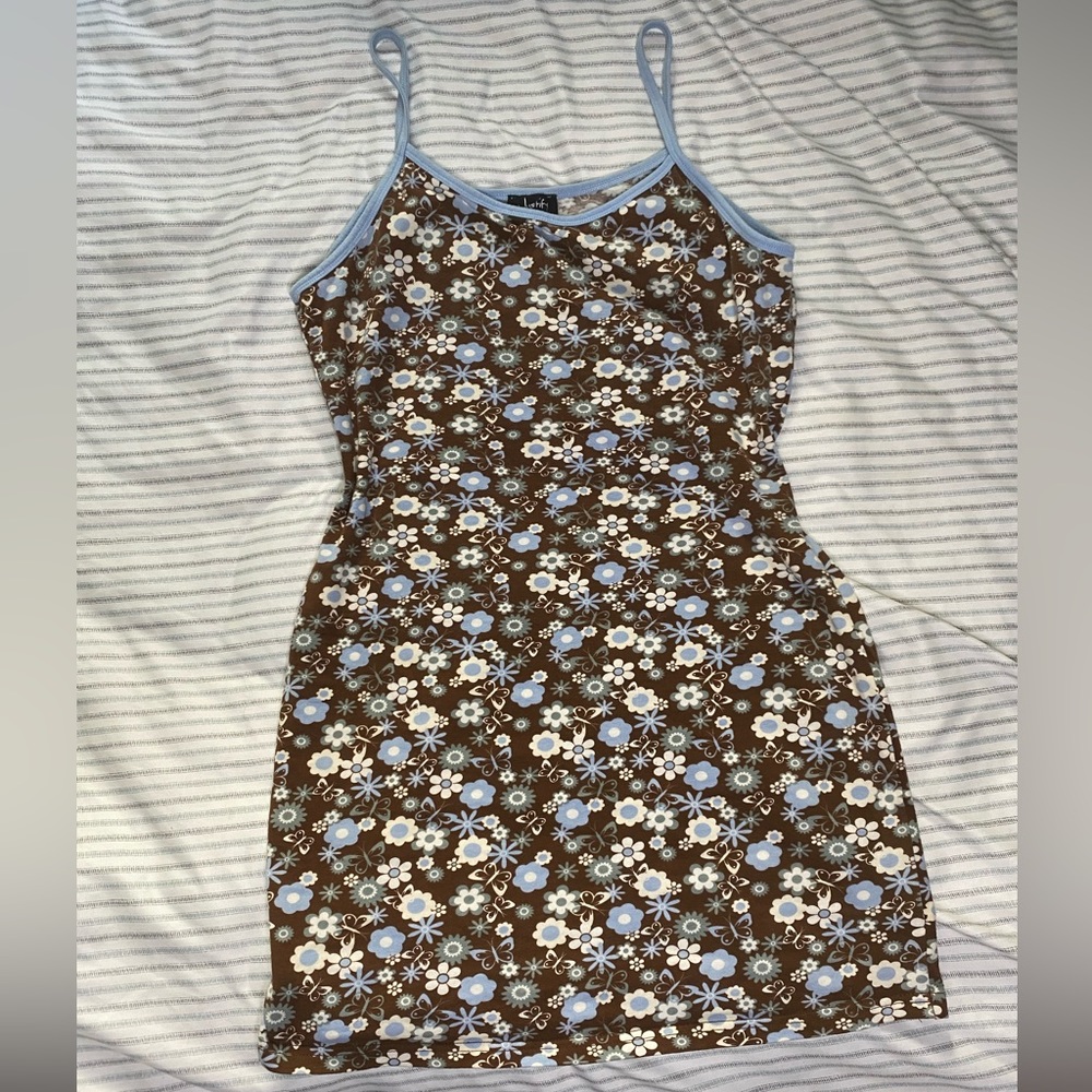MINI DRESS WITH UNIQUE PATTERN